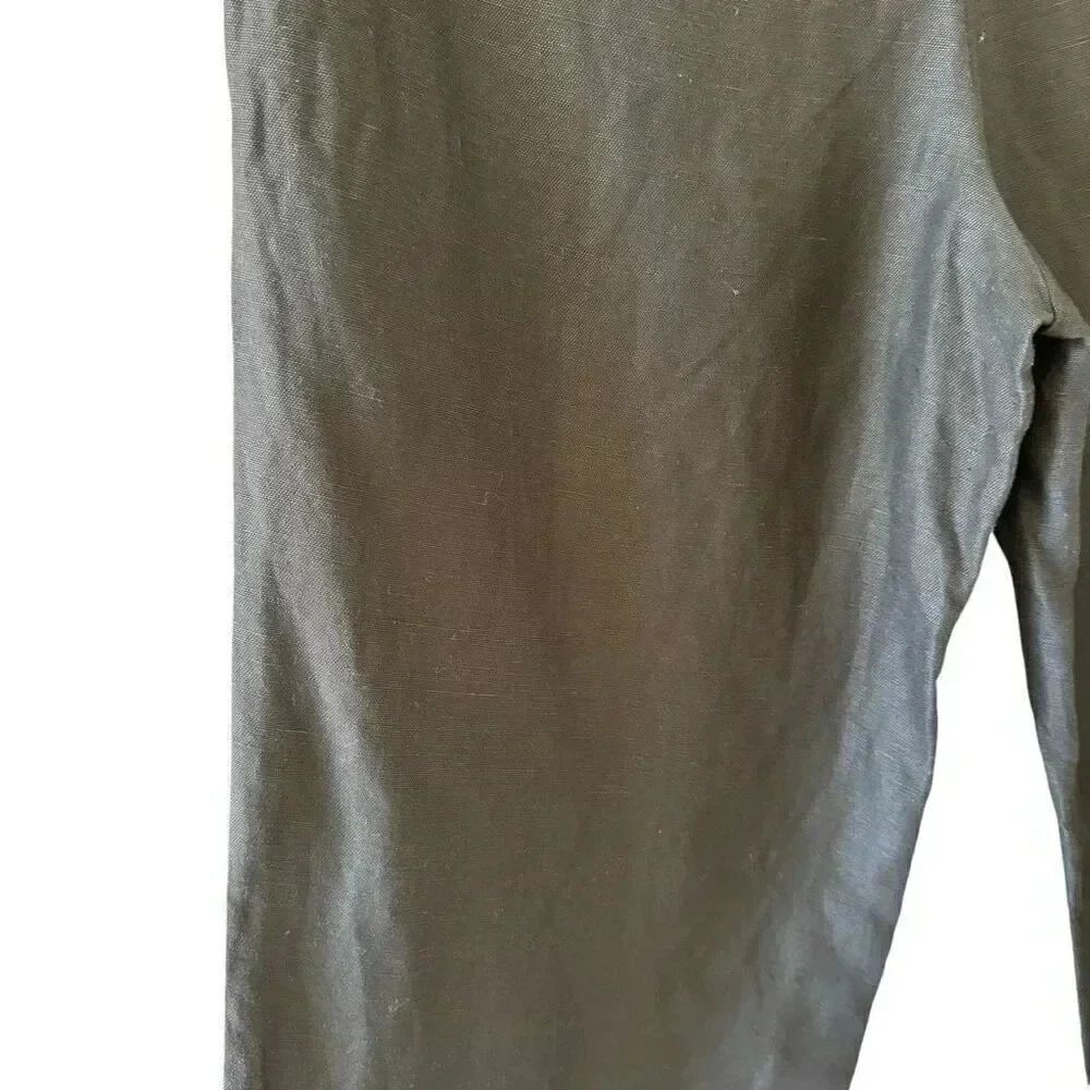 Aritzia Wilfred The Effortlessp High Rise Pleated Wide Leg Pants SZ 12 #2261 - Picture 8 of 16